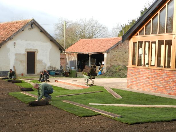 Case Study - New build site clearance and turfing